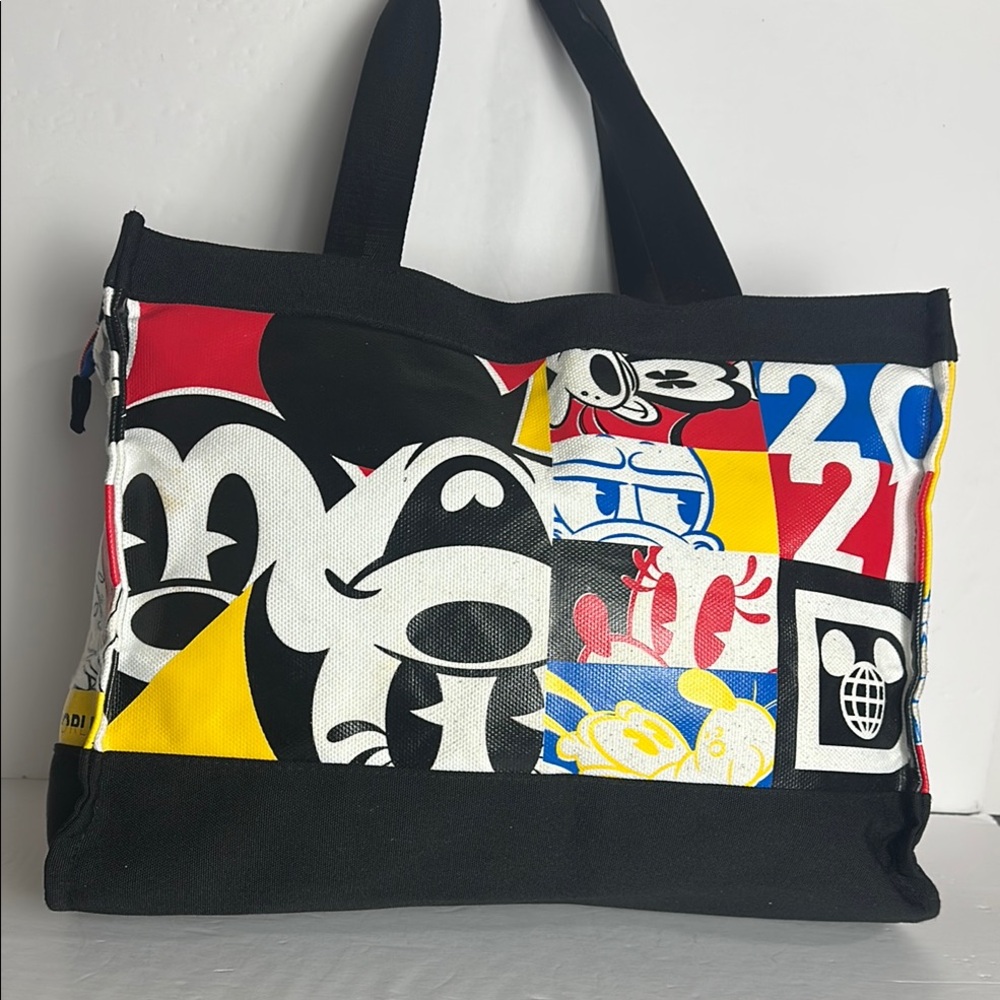 Colorful Mickey Mouse Tote Bag
